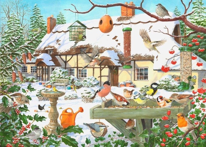 House of Puzzles legpuzzel Cold Buffet 500 XL stukjes karton.