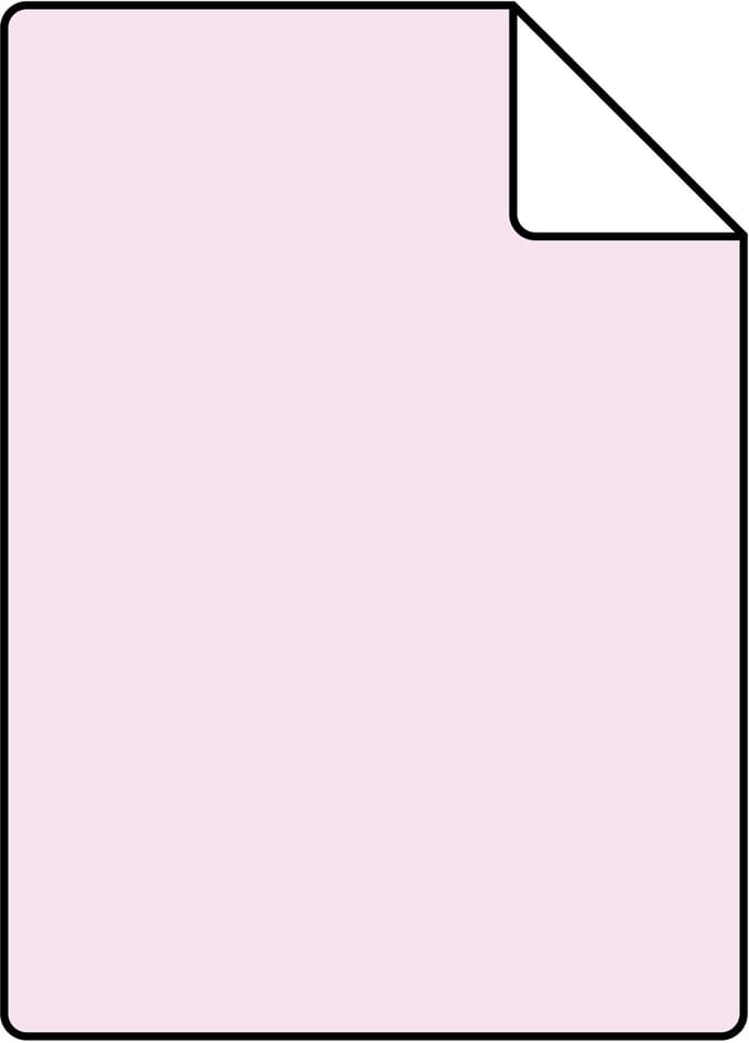 Proefstaal Origin Wallcoverings behang effen glanzend roze - 26,5 x 21 cm - 346802-S
