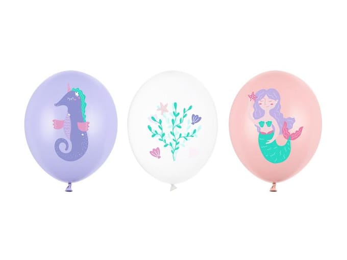 Partydeco - Partydeco ballonnen - Sea world mix (50 stuks)