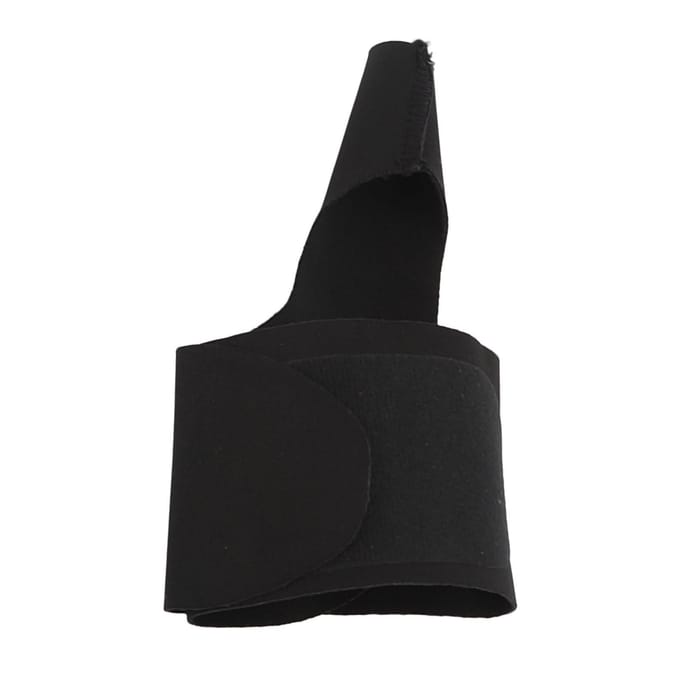 Support de Pouce Noir Léger Respirant Ajusté Protection Pouce Poignet pour le Sport Main Droite white