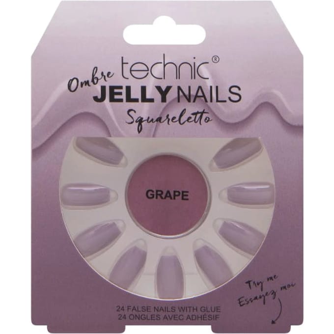 Technic Ombre Jelly Nails Grape 1 st