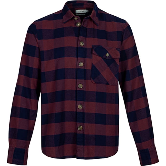 Shiwi Men Overshirt Brad Maroon Red Größe: S | Leichte Jacken Outlet | Herren | Braun