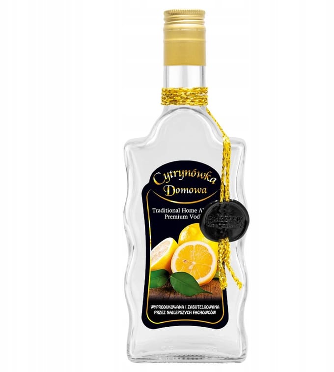 Bimberek - Decoratieve Fles - 500 ml - Versierd - Met Kurk