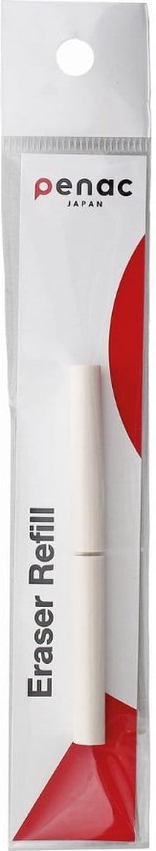 Penac gum - Navulling geschikt voor Benly 4 - Chubby - Eraser - 6,8 x 39mm - 2 stuks