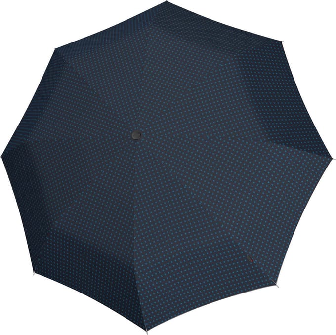 Knirps paraplu T.205 Duomatic Twocross Ecorepel Sea donkerblauw