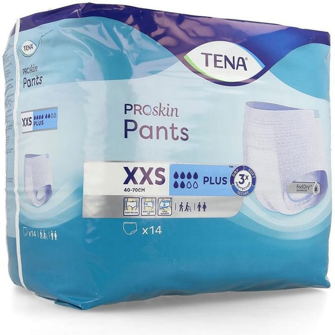 TENA ProSkin Pants Plus Extra Small 14