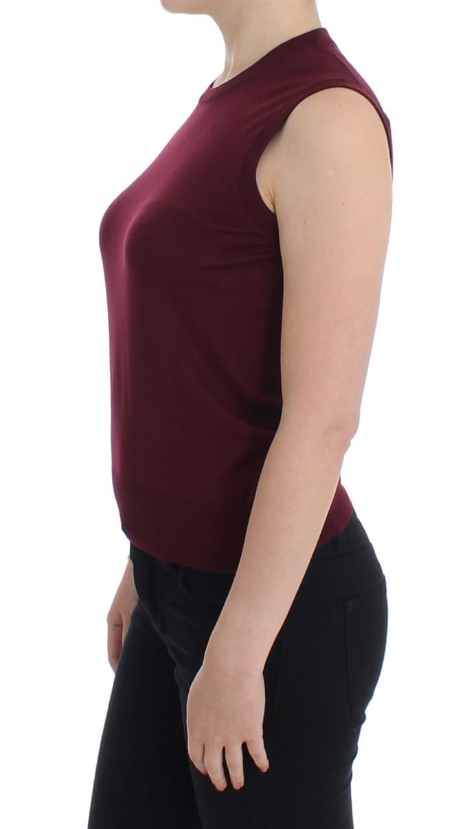 Mouwloze Gebreide Top