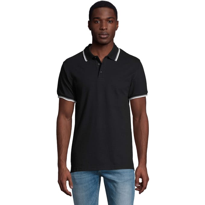 SOLS Heren Praktijk Contrast Poloshirt (Marine)
