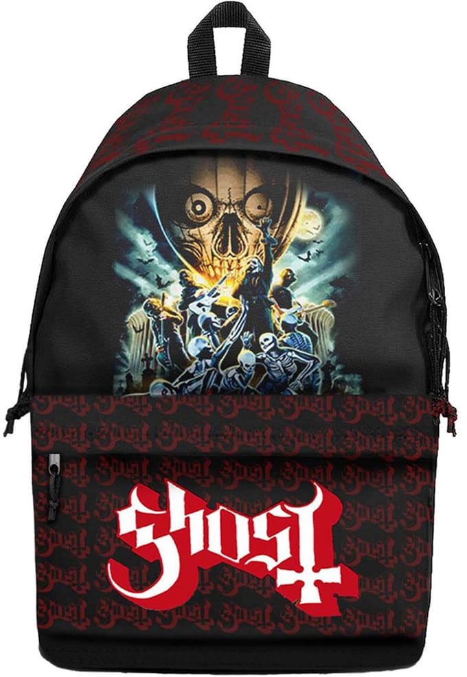 Rocksax Ghost - Rite Here, Rite Now Rugtas - Zwart/Rood