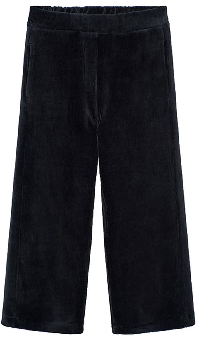 Boboli Corduroy Knit Broek Zwart 10 Years Meisje