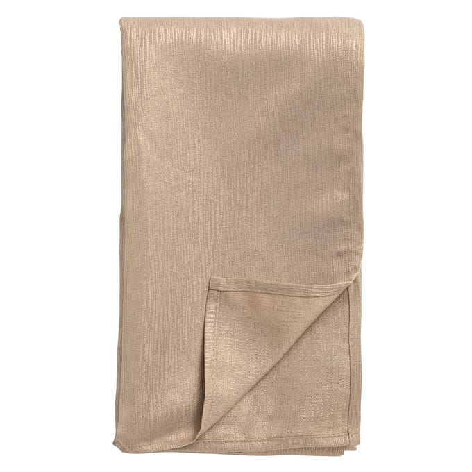 Tafellaken Shimmer 140x240 cm Light Taupe