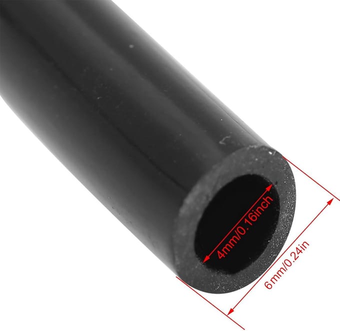 Flexibele Zwarte PVC Irrigatieslang voor Tuin en Landbouw - 10 Meter