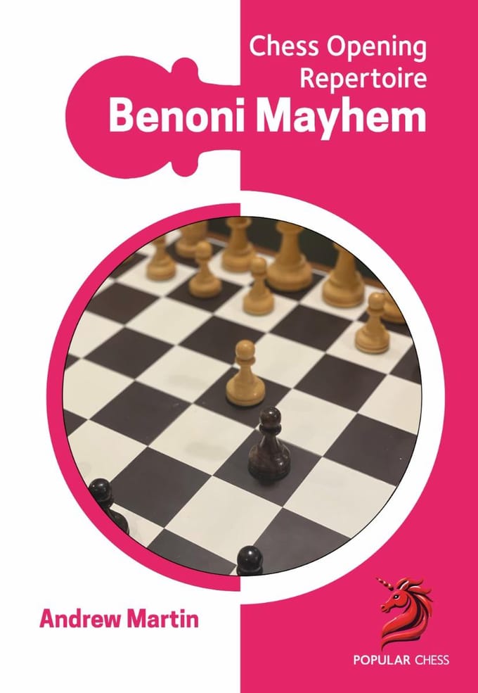 Schaakopening Repertoire: Benoni Mayhem Door Andrew Martin (Zachte Kaft)