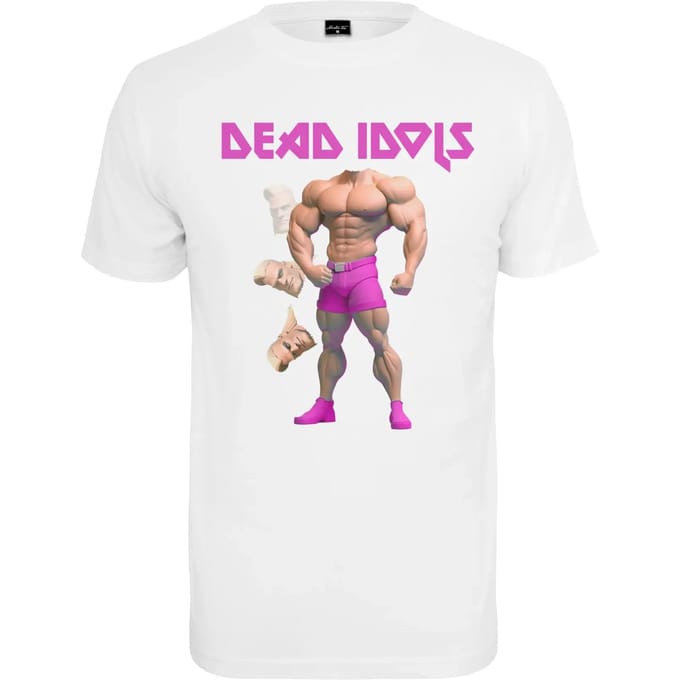 Mister Tee - Dead Idols Heren T-shirt - M - Wit
