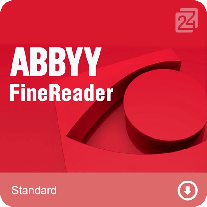 ABBYY FineReader 15 Standaard, 1 Gebruiker, WIN, Volledige versie, Downloaden