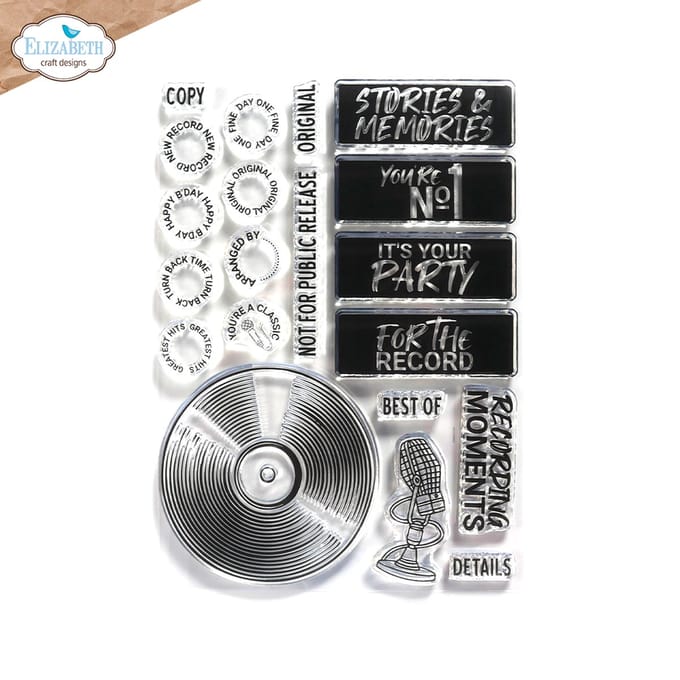 ECD Clear stamps A5 - Stories and memories