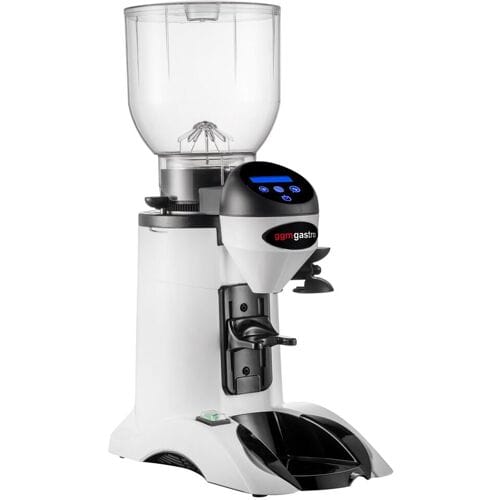 GGM Gastro Kaffeemühle - 2kg - 77dB - Mit automatischer Dosierung - Weiß Wit