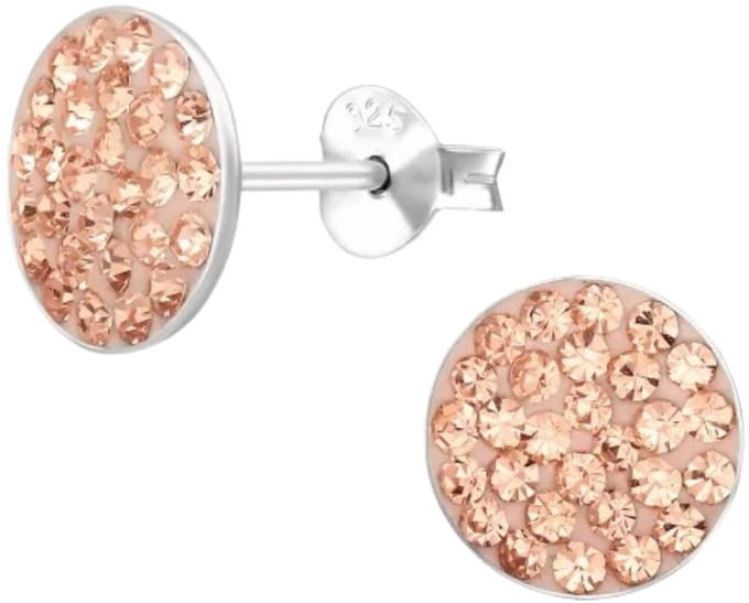 Ronde Oorknopjes van 925 Sterling Zilver