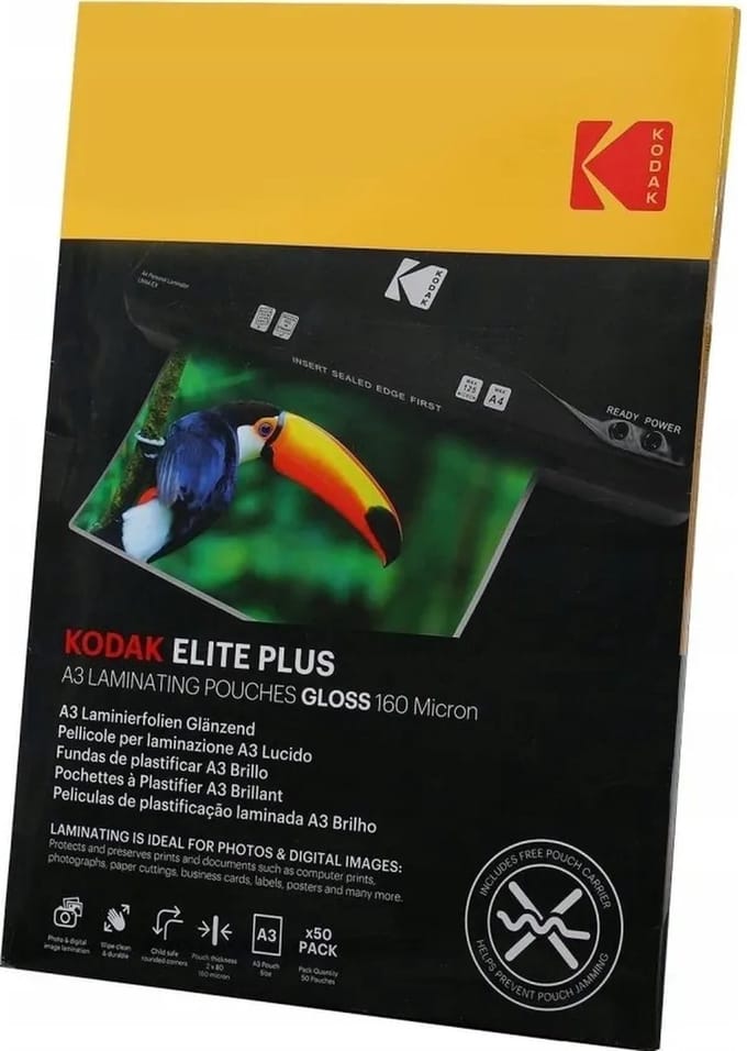 Kodak Lamineerfolie - A3 - 160 Micron - 50 stuks