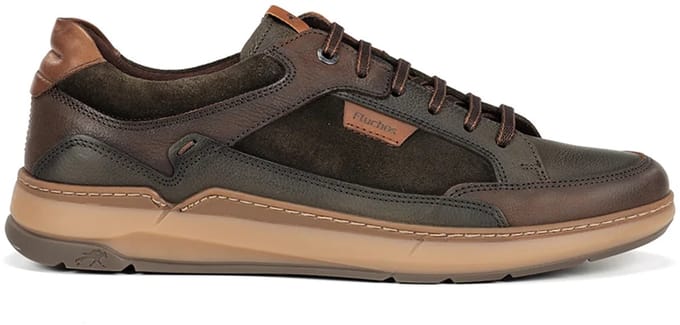 FLUCHOS F2279 Veterschoen kaki/bruin maat 41