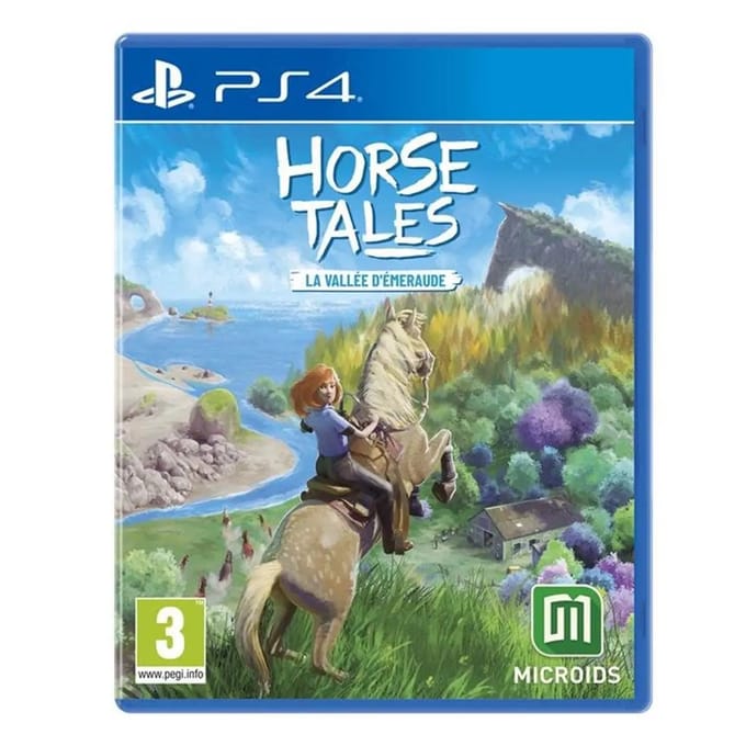 Videogames Microids Horse Tales - La Vallee D'Emeraude Limited - PS4
