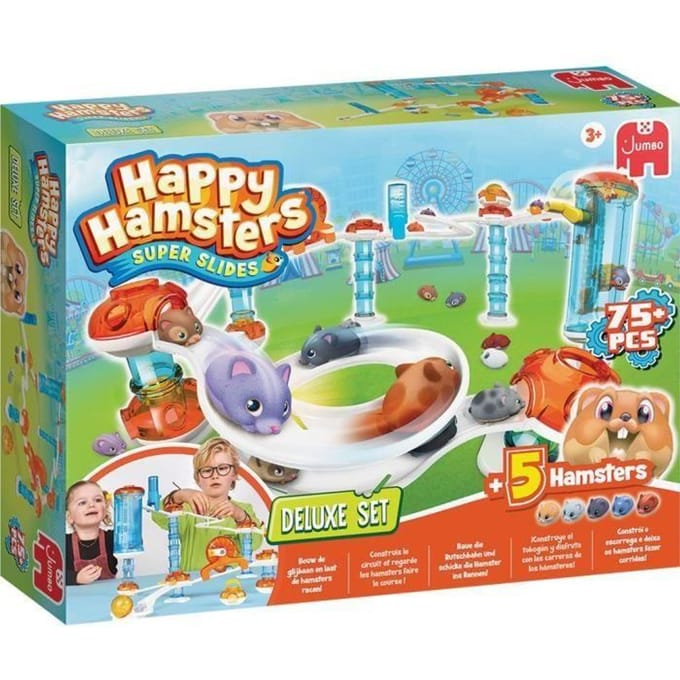 Jumbo Happy Hamsters - Deluxe Set Knikkerbanen