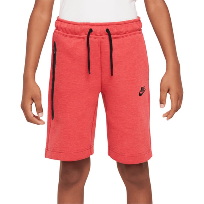 Nike Tech Fleece Korte Broek Kids Rood K672