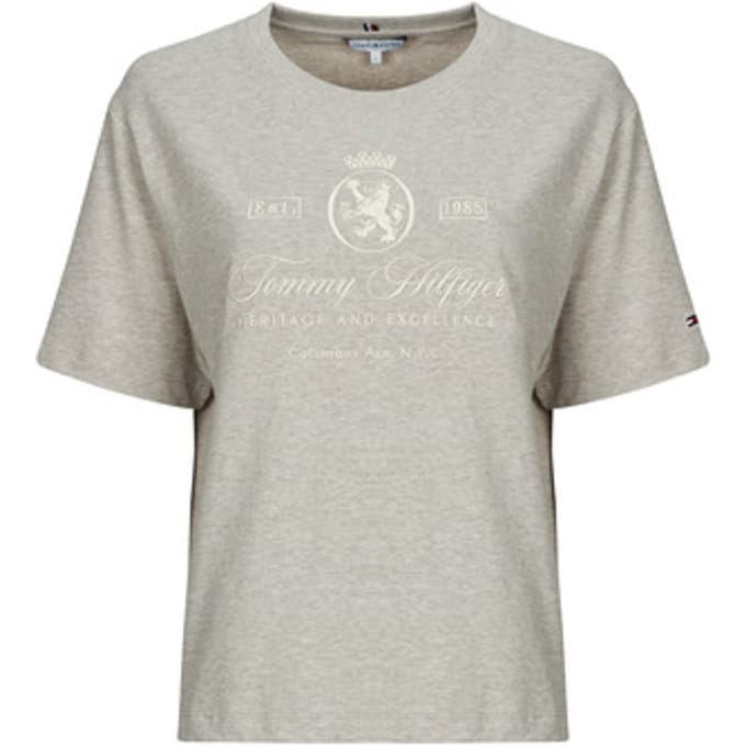 Tommy Hilfiger  T-shirt Korte Mouw VARSITY CREST RLX SS TEE