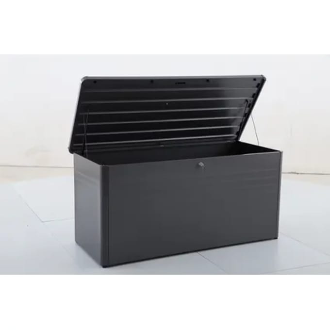 Central Park Kussenbox Strongbox - Staal - Antraciet - 1030l - 180x79x83cm