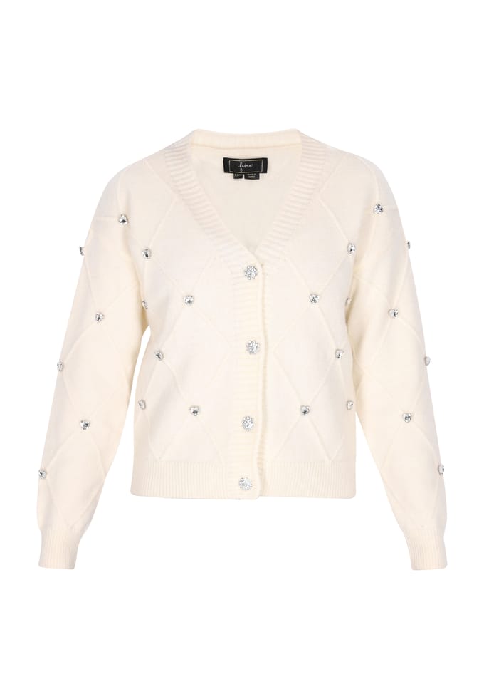 Faina Vest Dames wolwit