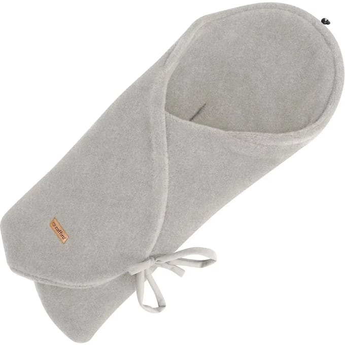 Dubbelzijdige wollen swaddle deken baby Zaffiro Sierra