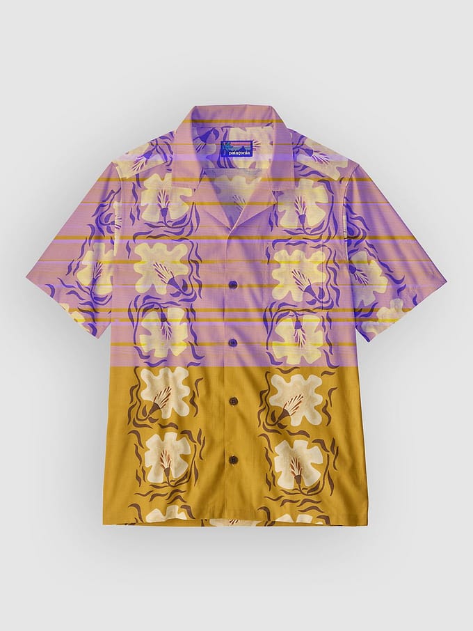 Korte mouwen shirt voor op de camping Patagonia Tidal Threads