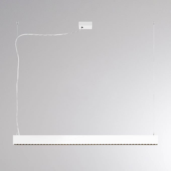 Molto Luce LED hanglamp PERFORA PROLINE M, wit, 106 cm, DALI up/down