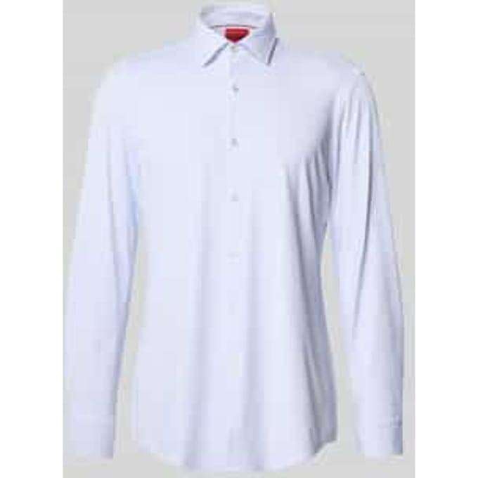 slim fit zakelijk overhemd met kentkraag model 'KENNO'