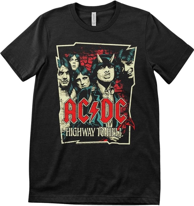 AC/DC Highway To Hell T-shirt PS-1-ACDC002-H67-16