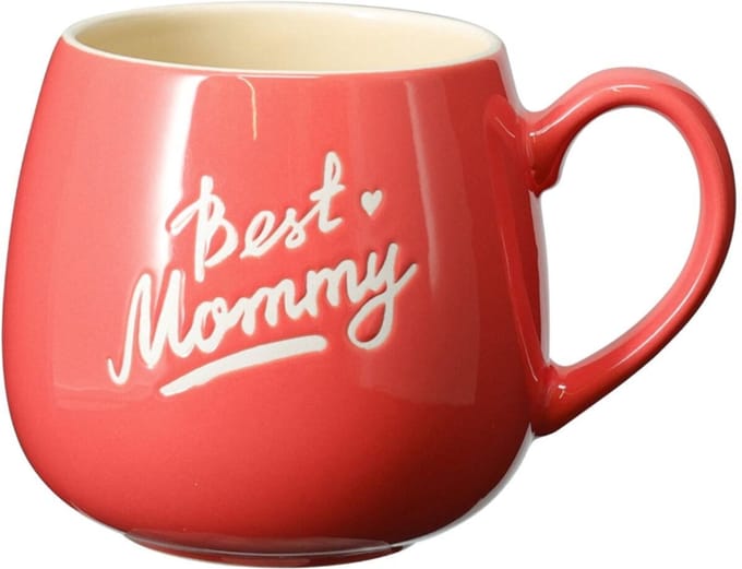 Home & Styling Mok For Mom - Best Mommy - 440ml - Roze