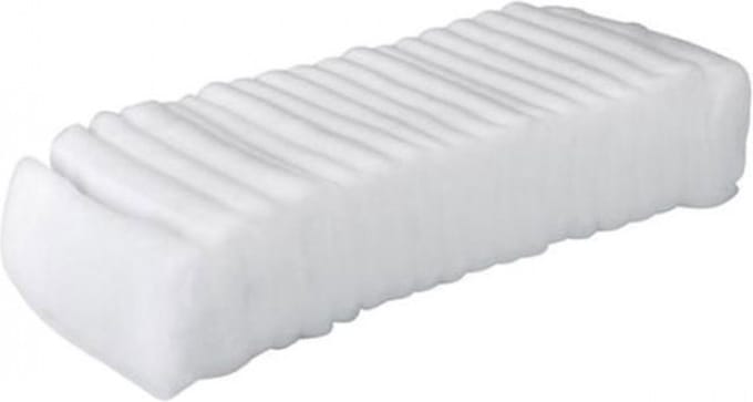 Watten Zig Zag - 100gr - Extra zacht - Gemaakt van 100% gebleekt katoen