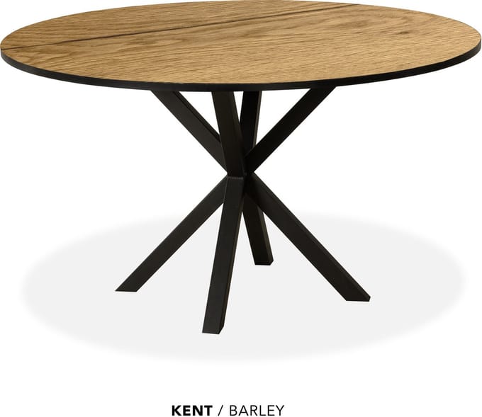 Maxfurn - Eettafel rond | Zeer krasvast | Kleur: Barley | diameter 140cm