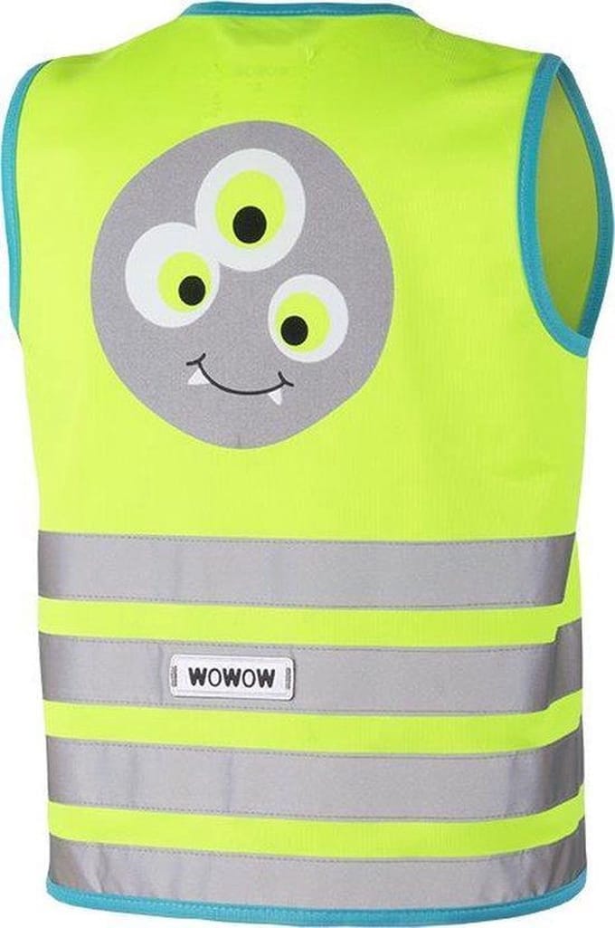 Crazy Monster Jacket Green XS - Fluohesje EN 1150 kind