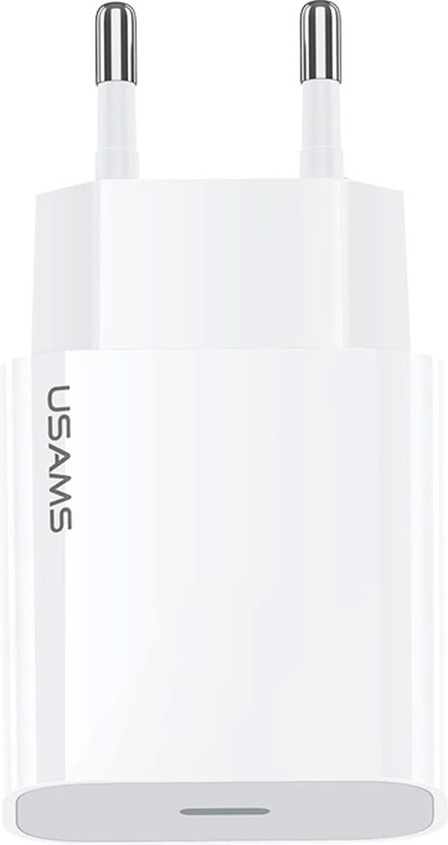 USAMS 20W Adapter met snelladen - 1x USB-C