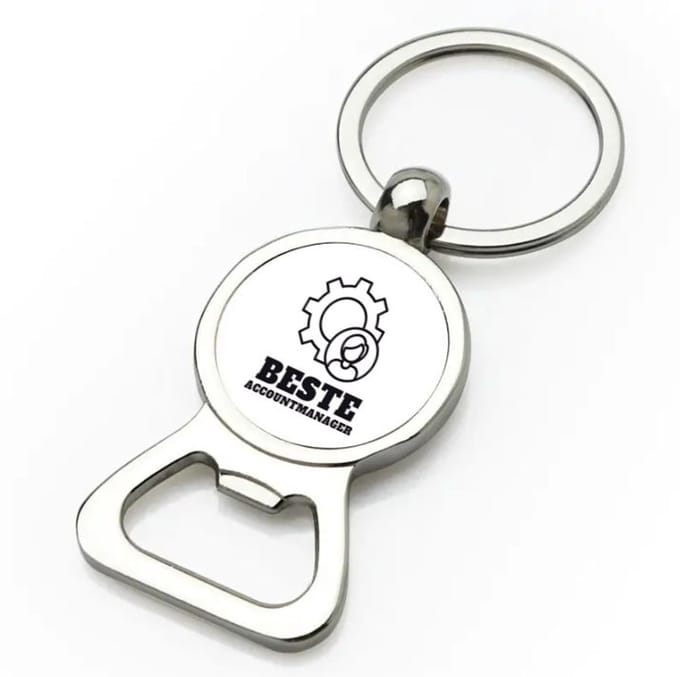 Akyol - beste accountmanager flesopener - Beste accountmanager - collega - welkom - afscheid - 9 bij 3 cm