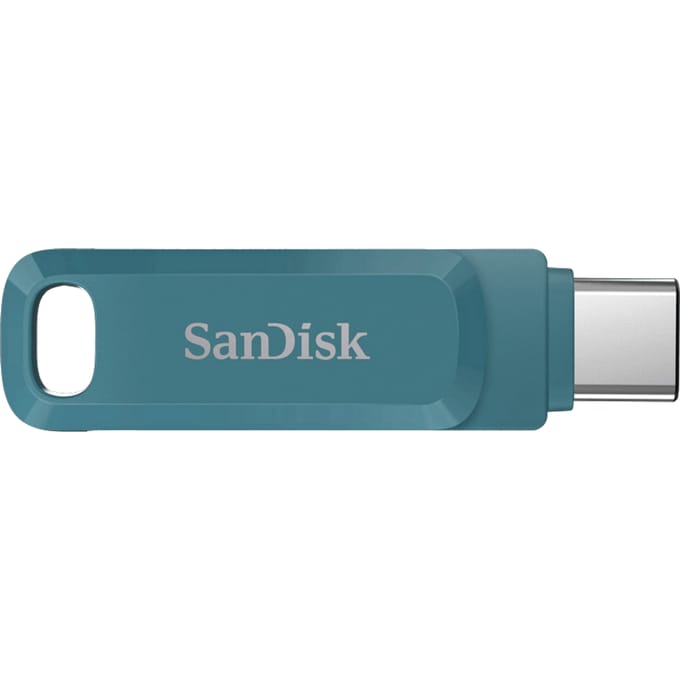 SanDisk Ultra Dual Drive Go USB flash drive 512 GB USB Type-C 3.2 Gen 1 (3.1 Gen 1) Turkoois