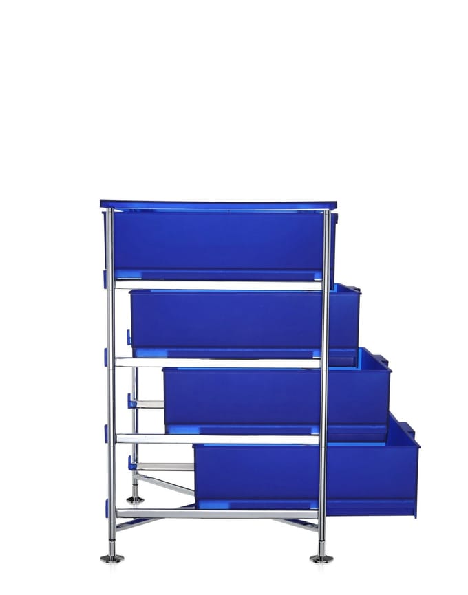 Kartell Mobil 3 - kobaltblauw - met voet