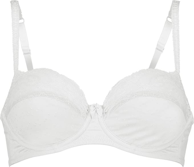 Hunkemöller Niet-voorgevormde beugel bh Sophie Wit