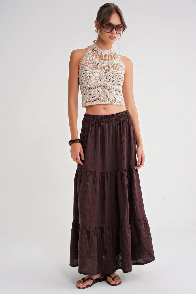 Maxi Katoenen Rok