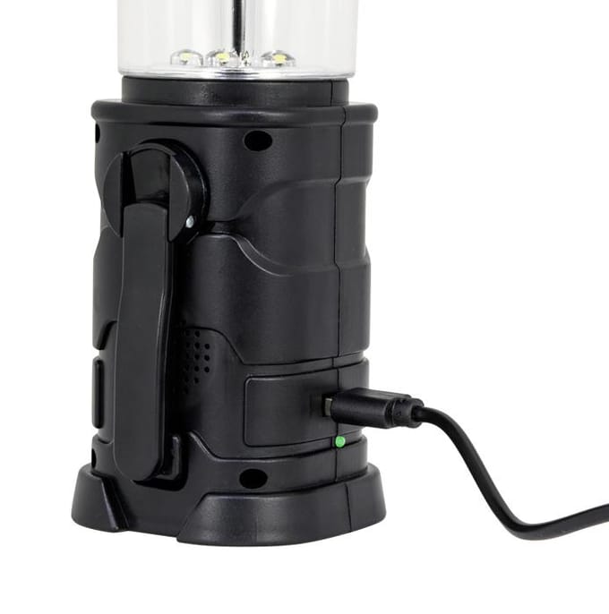 Zonne-LED Toeristenlamp Met Dynamo En 2-In-1 Radio