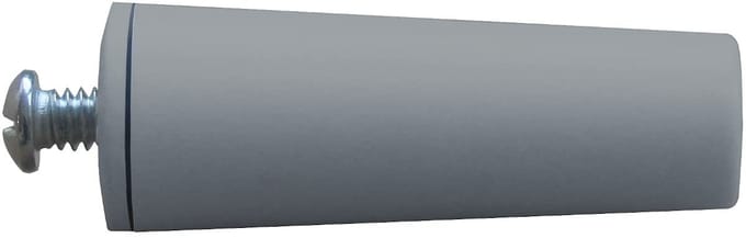 Schellenberg 52012 Rolluikstopplug, 22 x 60 mm, grijs, 60 mm