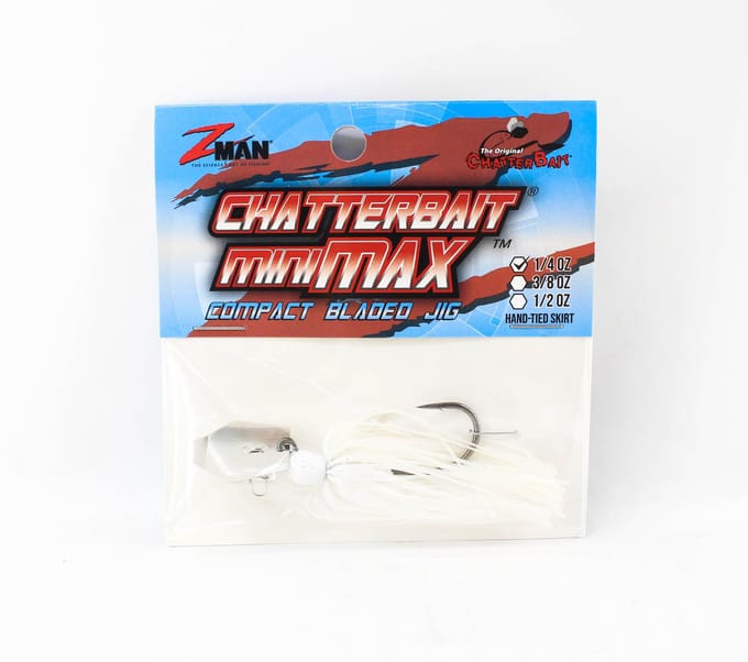 Leurre coulant Zman Chatterbait Mini Max 1/4 Oz Pearl Ghost (7784) brown