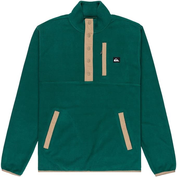 Quiksilver No Destination Fleece Met Halve Rits S Man