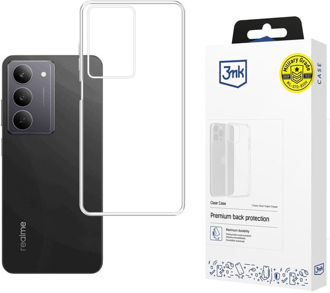 Telefoonhoesjes Realme 14x - 3mk Clear Case